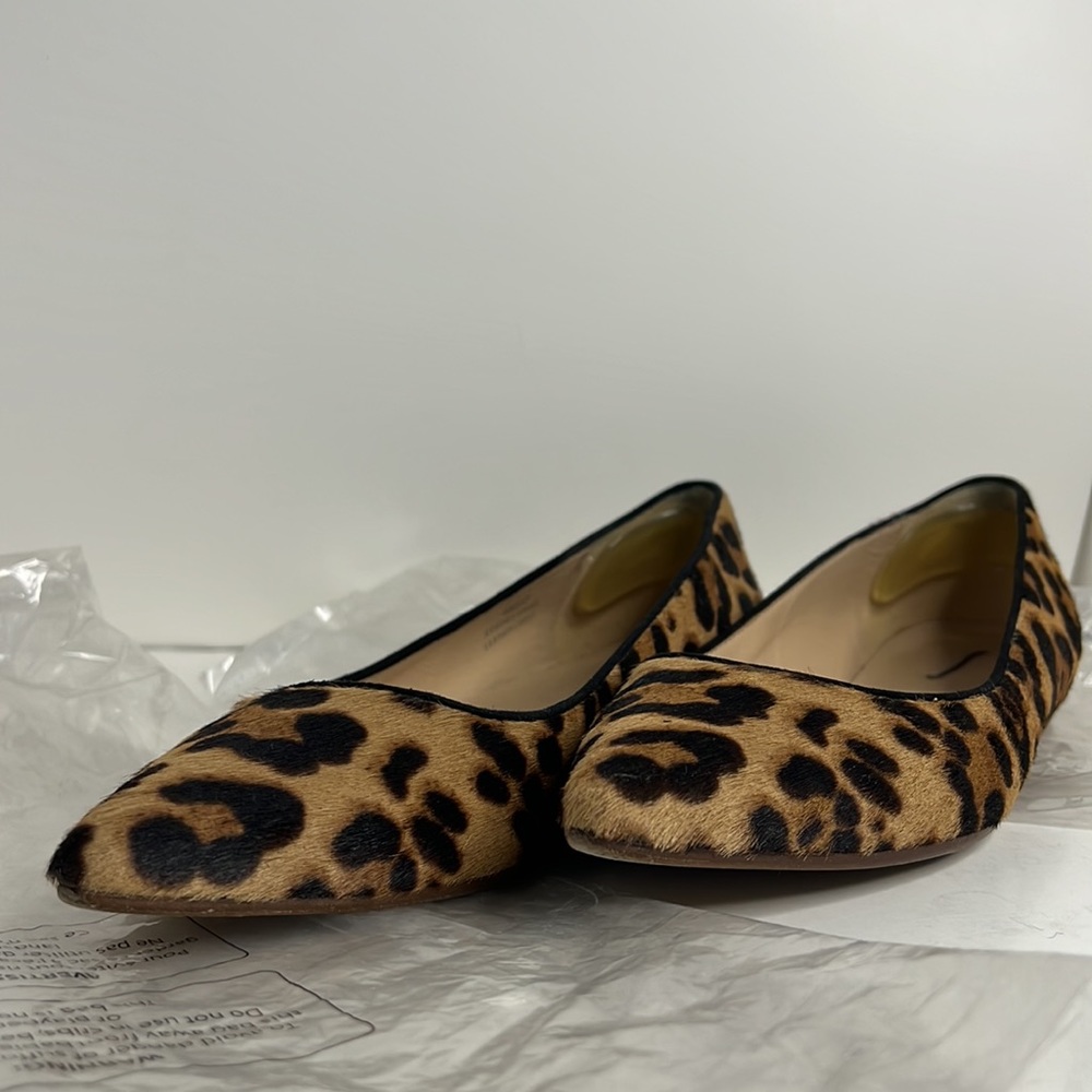 J. Crew Leopard Print Flats